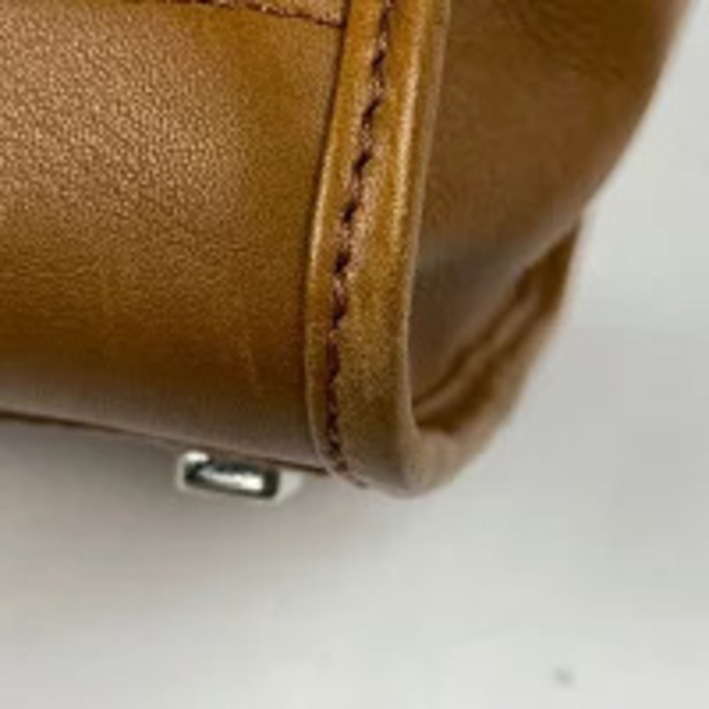 Loewe Brown Suede Handbag Anagram Amazona